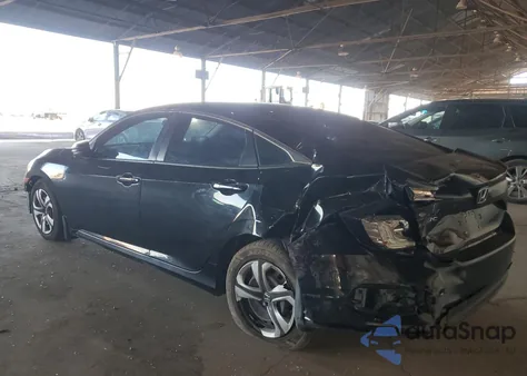 2017 Honda Civic Lx from USA, damaged, VIN 19XFC2F56HE055118